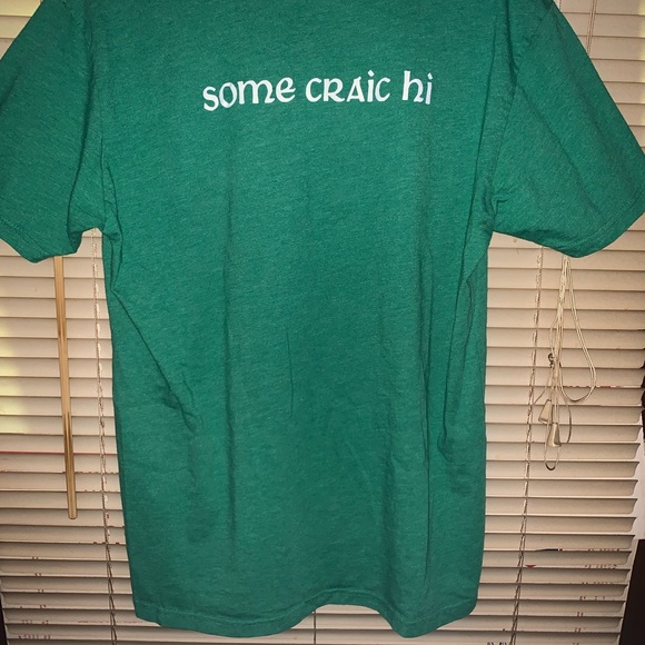Irish Wee Neil Music double sided graphic T-shirt “some craic hi” sz Large - Picture 7 of 7